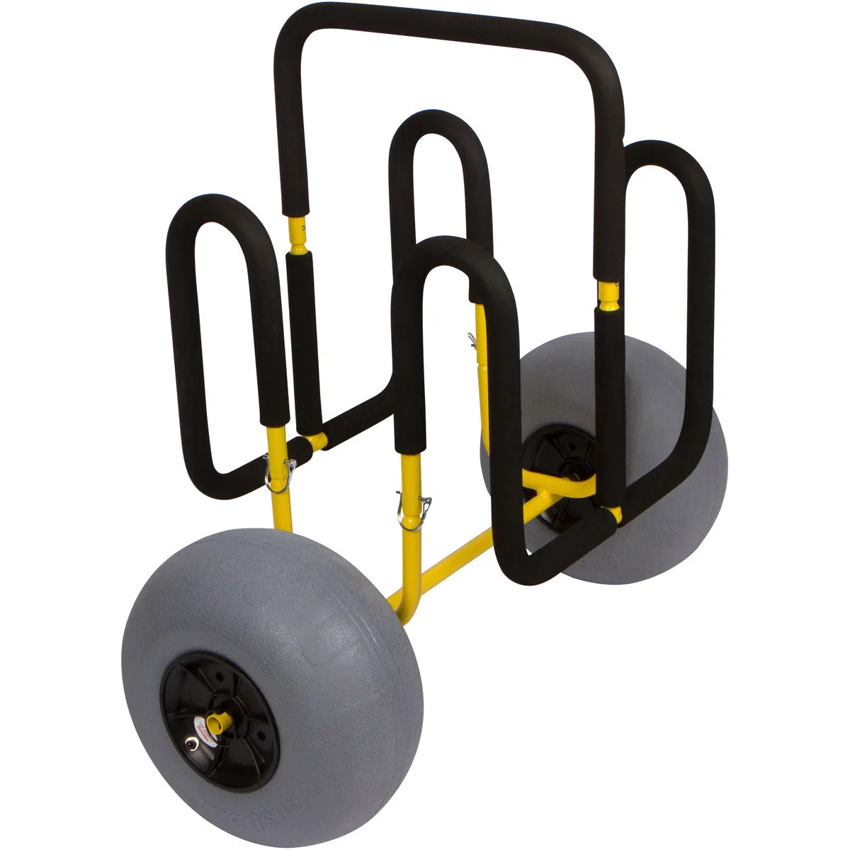 Double SUP Beach Cart for Sand | Balloon Wheel Cart