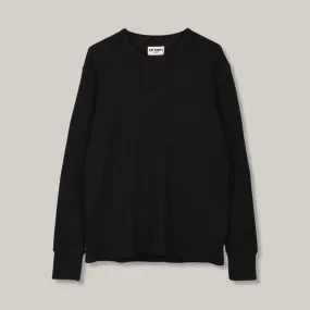 EAT DUST THERMO WAFFLE T-SHIRT - BLACK EAT DUST THERMO WAFFLE T-SHIRT - BLACK