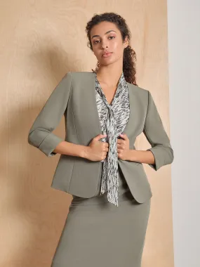 Elle Jacket, Iconic Stretch Crepe Elle Jacket, Iconic Stretch Crepe