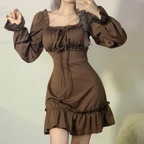Fairy Grunge Ruffled Mini Dress Fairy Grunge Ruffled Mini Dress