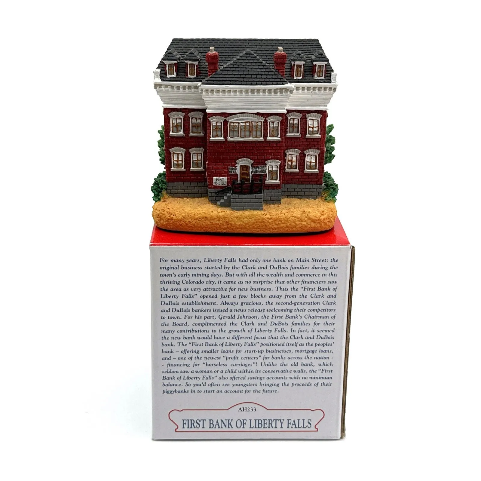 First Bank of Liberty Falls | Americana Collection - AH233 | 2001 | EUC