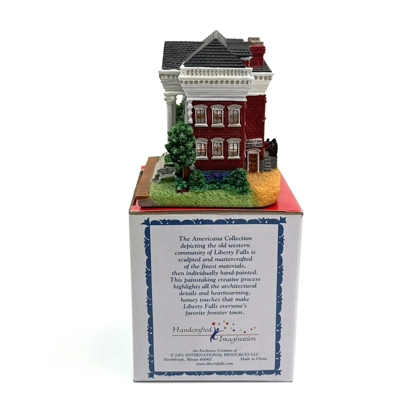 First Bank of Liberty Falls | Americana Collection - AH233 | 2001 | EUC