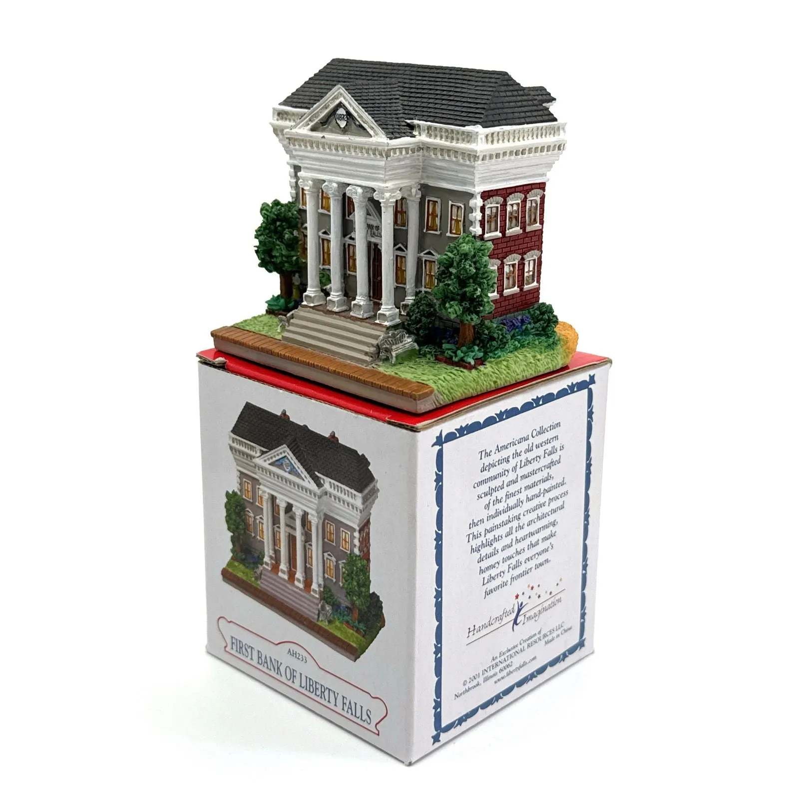 First Bank of Liberty Falls | Americana Collection - AH233 | 2001 | EUC