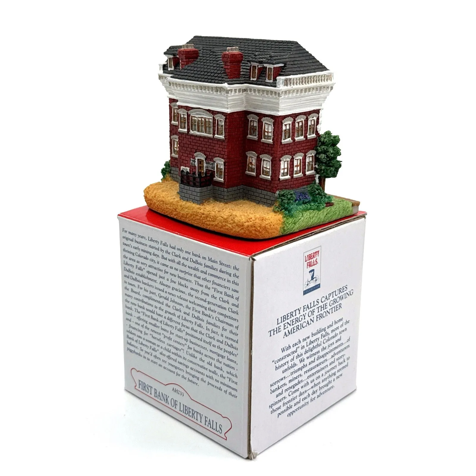 First Bank of Liberty Falls | Americana Collection - AH233 | 2001 | EUC