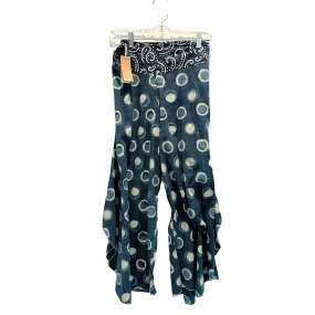 Flowing Wide Leg Pant - 100% Cotton Hand Block Printed Flowing Wide Leg Pant - 100% Cotton Hand Block Printed