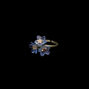Forget Me Not Ring - Triple Forget Me Not Ring - Triple