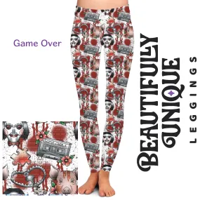 Game Over (Semi-Exclusive) - High-quality Handcrafted Vibrant Leggings Game Over (Semi-Exclusive) - High-quality Handcrafted Vibrant Leggings
