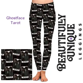 Ghostface Tarot (Semi-Exclusive) - High-quality Handcrafted Vibrant Leggings Ghostface Tarot (Semi-Exclusive) - High-quality Handcrafted Vibrant Leggings