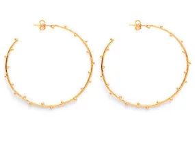 GORJANA Gold Plated Willow Hoop Earrings GORJANA Gold Plated Willow Hoop Earrings