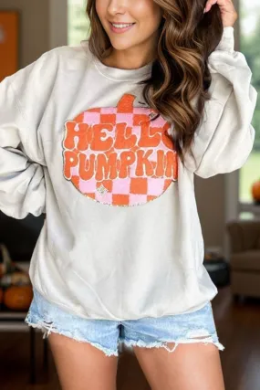 Graphic Round Neck Long Sleeve Sweatshirt Graphic Round Neck Long Sleeve Sweatshirt