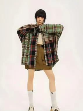 Grunge Plaid Shirt Grunge Plaid Shirt