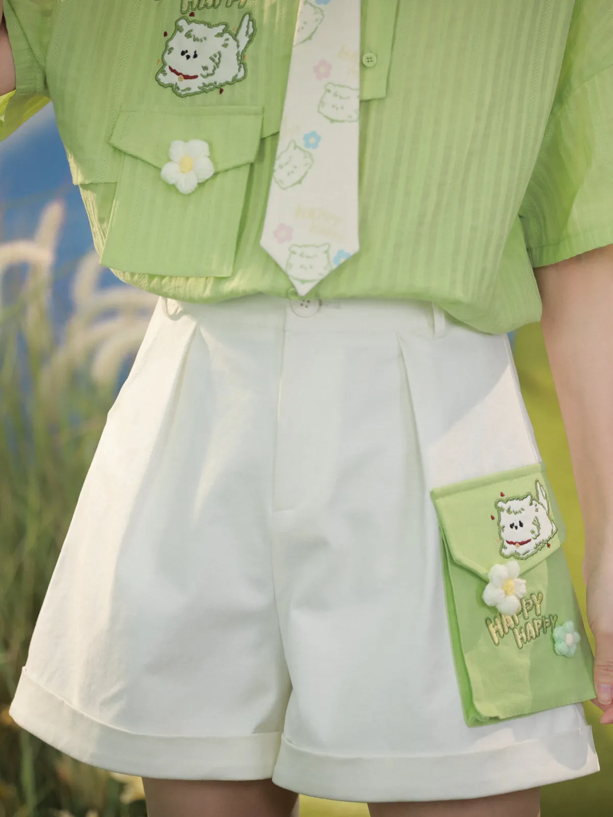 Happy Puppy Sweet Summer Shorts