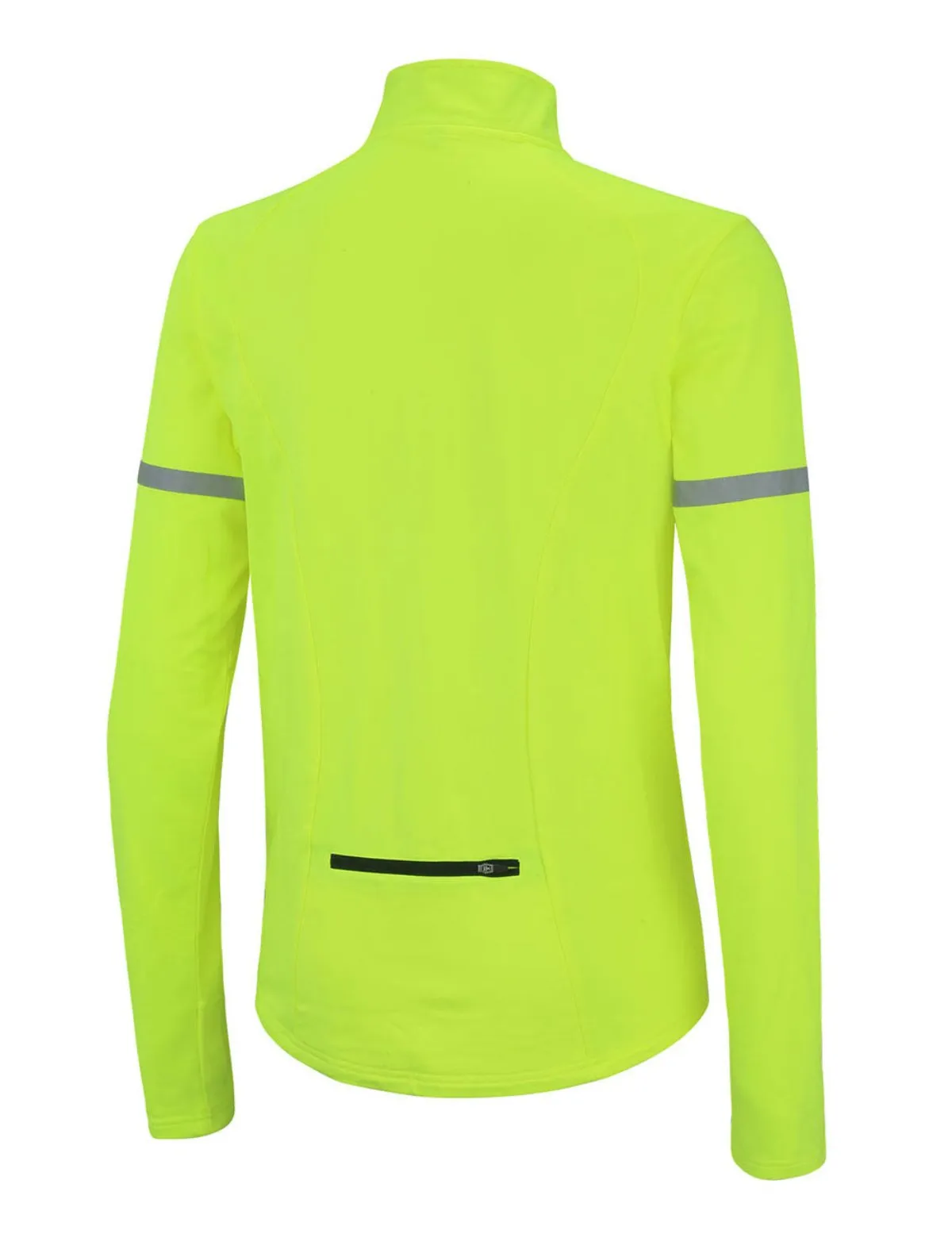 Herren Thermo Fahrradtrikot - Laufshirt Langarm Neon