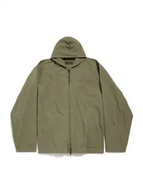 Hooded zip up cotton jacket 271647 Hooded zip up cotton jacket 271647