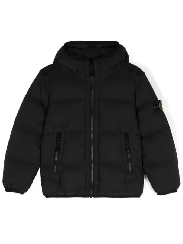 Kids Waffen Logo Padding Black 811640328