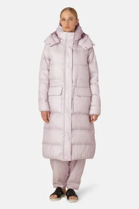 Long Down Vest - Concrete Long Down Vest - Concrete
