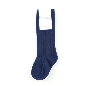 LSC119 - Knee High Socks - Navy LSC119 - Knee High Socks - Navy