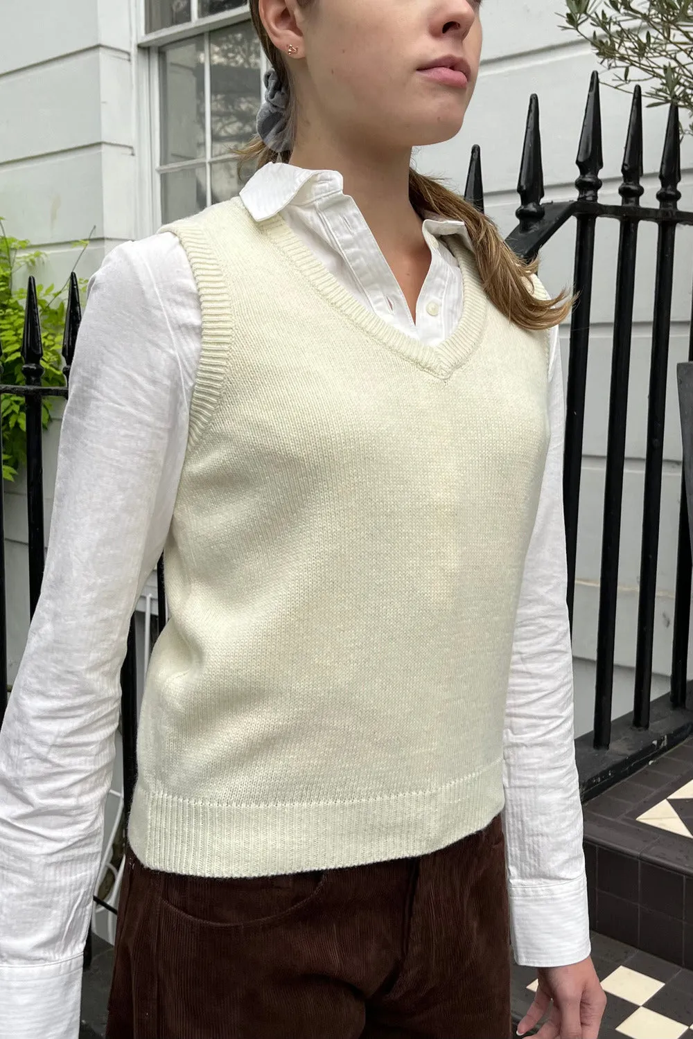 Marlena Wool Sweater Vest