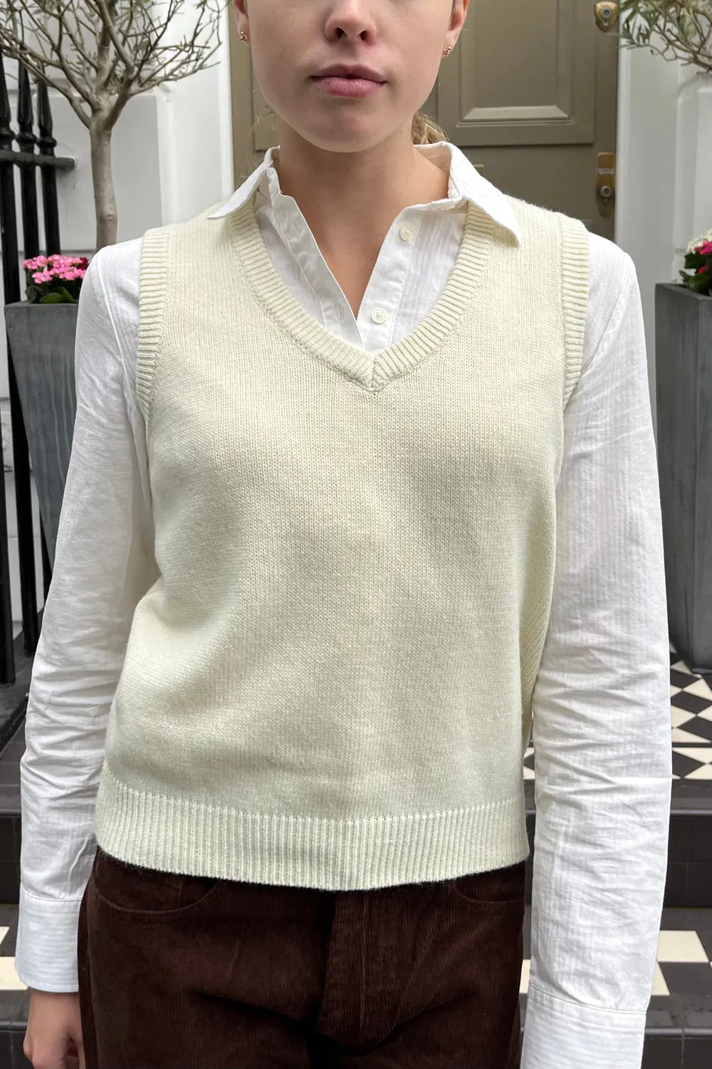 Marlena Wool Sweater Vest