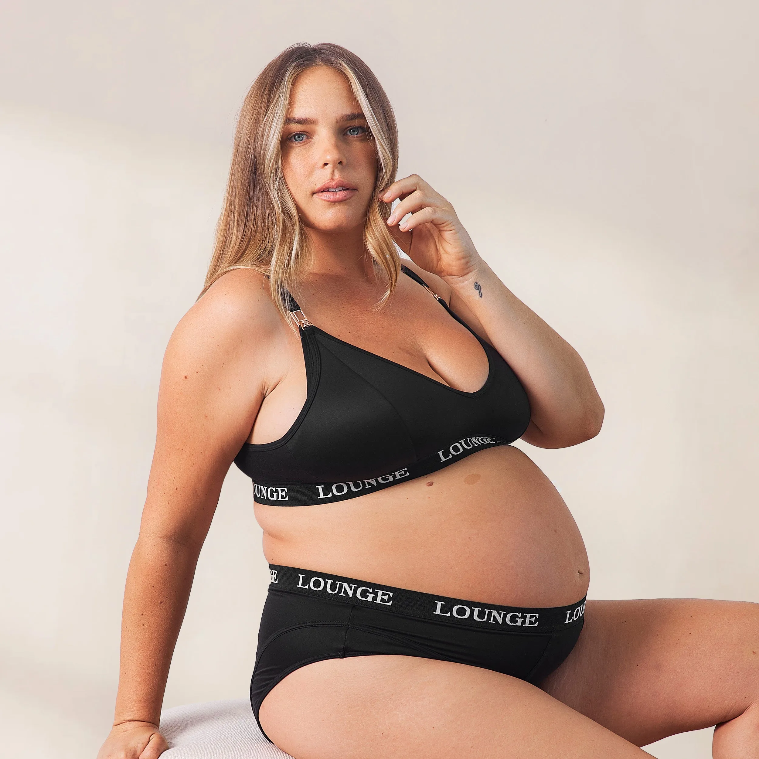 Nurture Nursing Bra  - Black