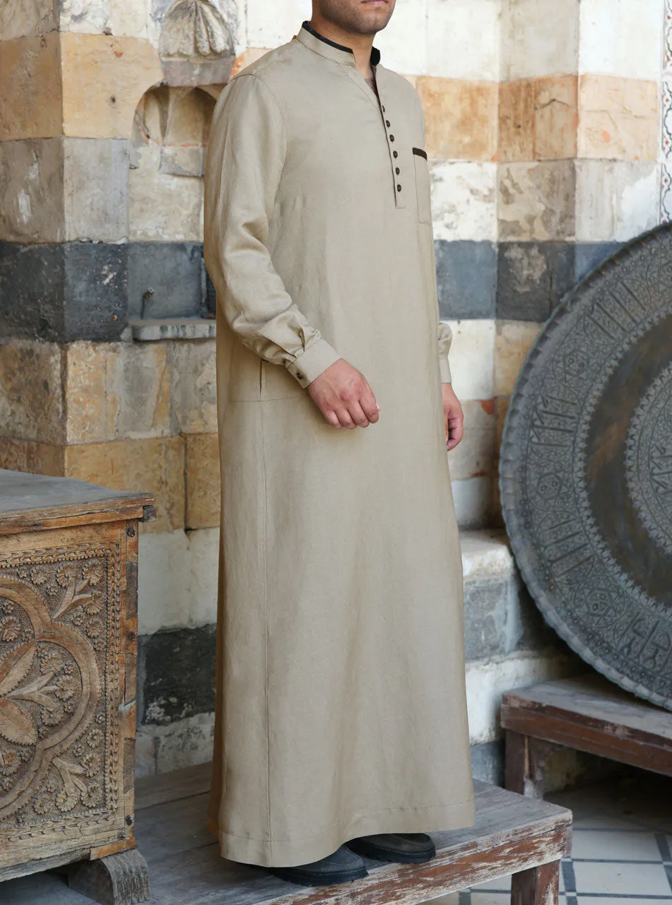 Omaijid Linen Thobe