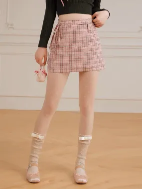 Plaid Dreamscape Skirts with Belts Plaid Dreamscape Skirts with Belts