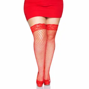 Plus Size Nya Net Thigh Highs Plus Size Nya Net Thigh Highs