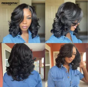 Presidential Hair 'Heat Resistant Short Synthetic Curly Wavy Wig Natural Hair Loose Wave Hair Wig Cosplay Party Wigs for Black Women Perruque Presidential Hair 'Heat Resistant Short Synthetic Curly Wavy Wig Natural Hair Loose Wave Hair Wig Cosplay Party Wigs for Black Women Perruque