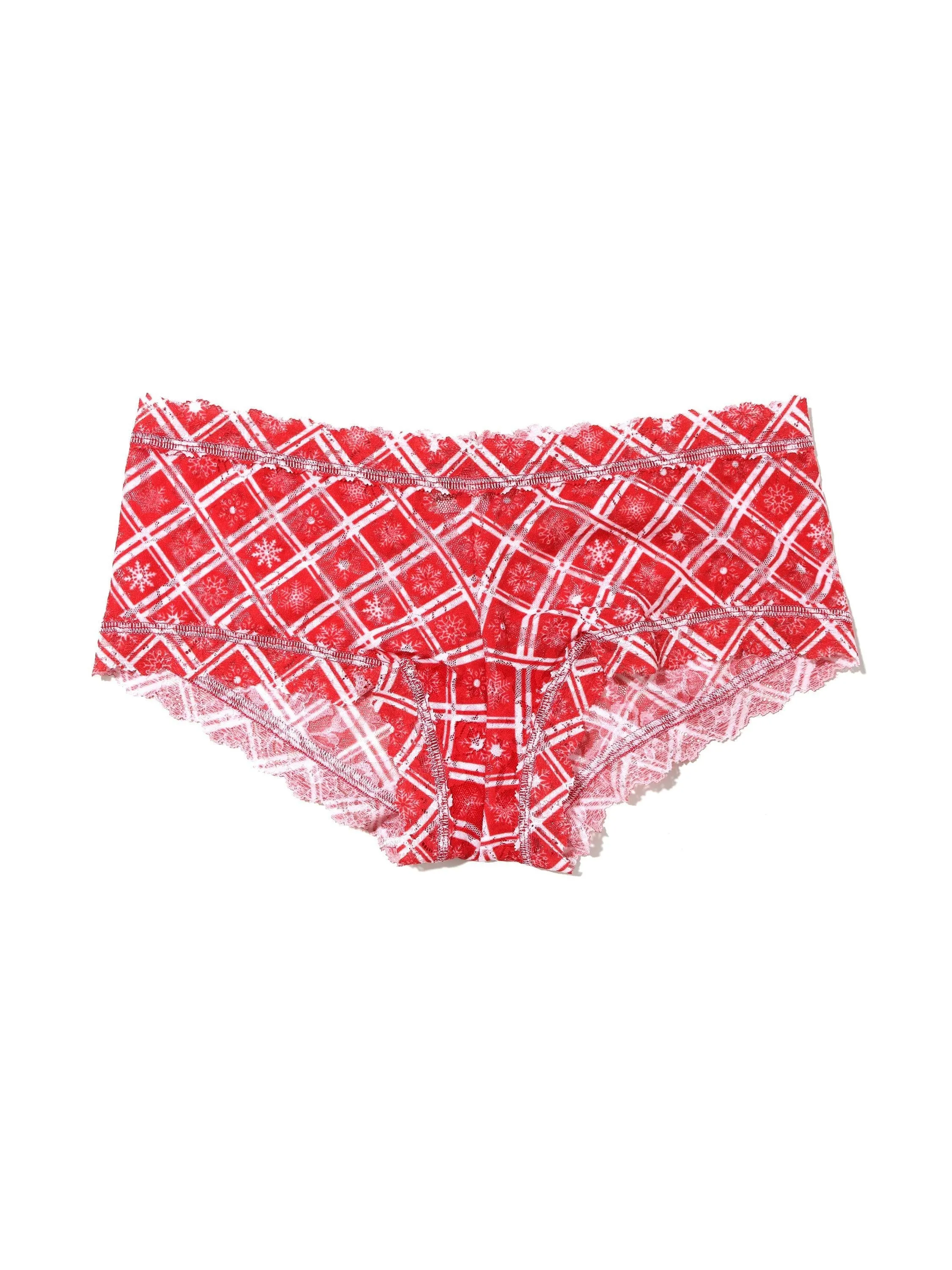 Printed Signature Lace Boyshort Winter Wonderland Sale