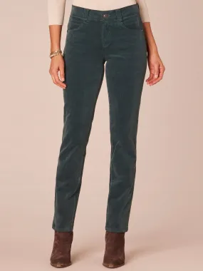 "Ab"solution® Petite Corduroy Straight Leg Pants "Ab"solution® Petite Corduroy Straight Leg Pants