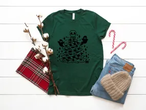 "Creepmas Tree" Spooky Holiday Tee - Unisex Shirt "Creepmas Tree" Spooky Holiday Tee - Unisex Shirt