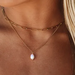 "Isla" Layered Pearl Necklace "Isla" Layered Pearl Necklace