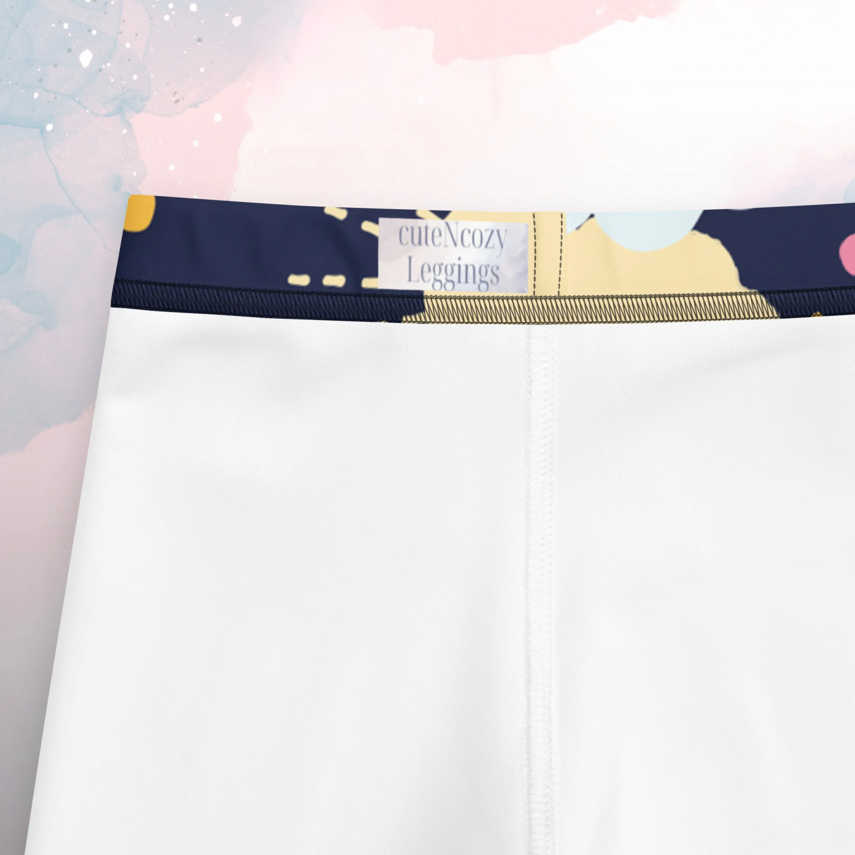 Rainbows and Rain Clouds Weather Themed Kid's Leggings