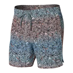 SAXX BAITHING SUIT OH BUOY 2N1 VOLLEY 5" MULTI TINY HAWAII SAXX BAITHING SUIT OH BUOY 2N1 VOLLEY 5" MULTI TINY HAWAII