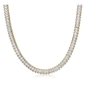 SHAYNA BAGUETTE NECKLACE SHAYNA BAGUETTE NECKLACE