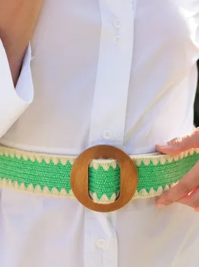 Shiraleah Kayla Belt, Green - FINAL SALE ONLY Shiraleah Kayla Belt, Green - FINAL SALE ONLY