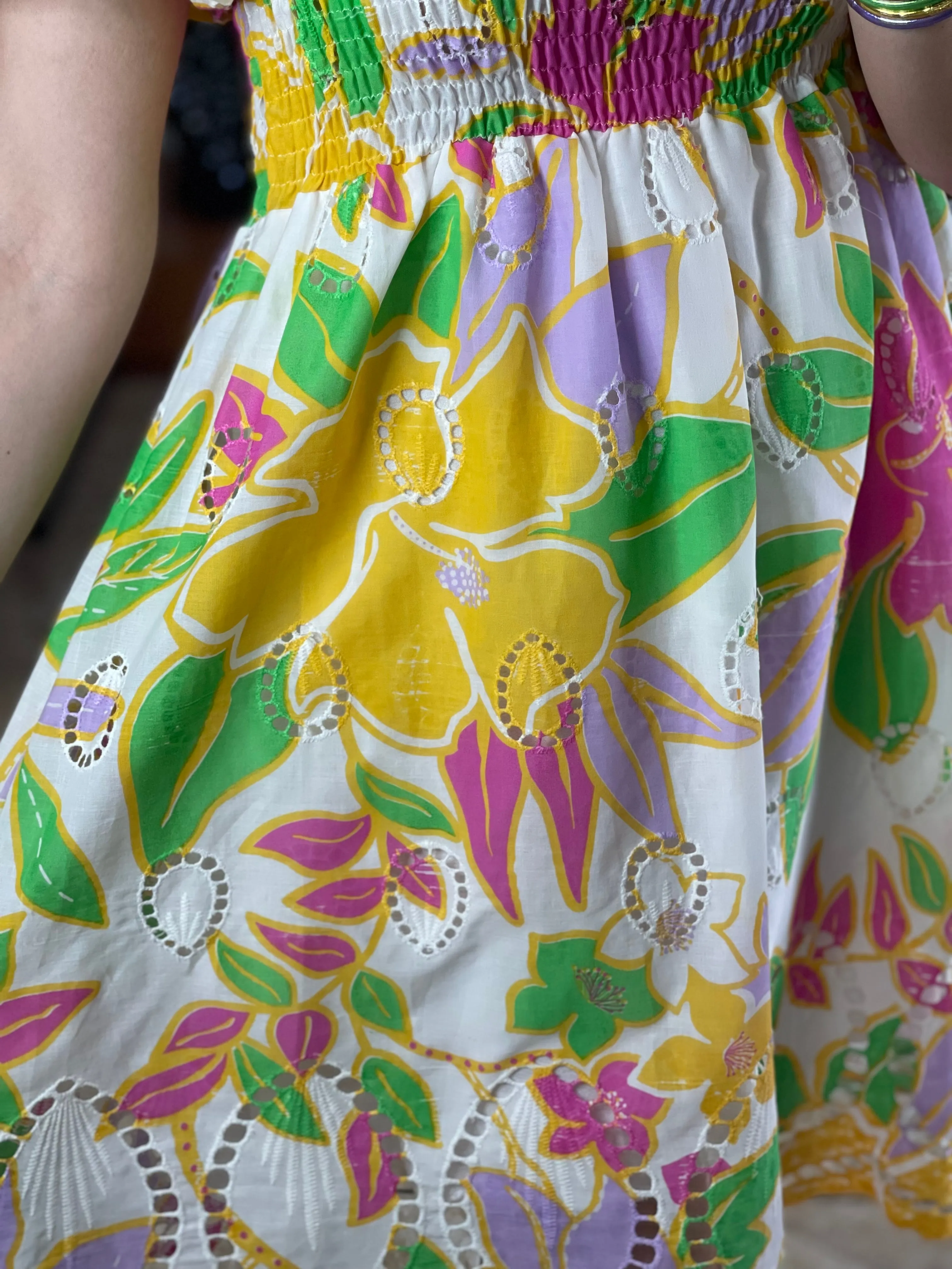 Short Floral OS Dress