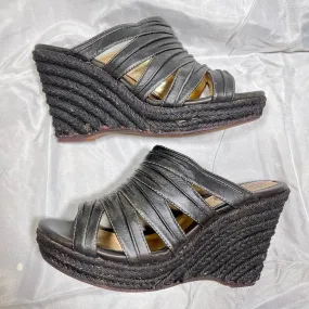 SOFFT Women's •Elia• Jute-Wrapped Wedge Slide - New with Defect SOFFT Women's •Elia• Jute-Wrapped Wedge Slide - New with Defect