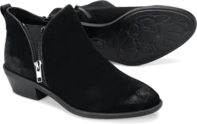 SOFFT Women's Vinton •Black Suede Leather•  Zipper Bootie 9.5M SOFFT Women's Vinton •Black Suede Leather•  Zipper Bootie 9.5M