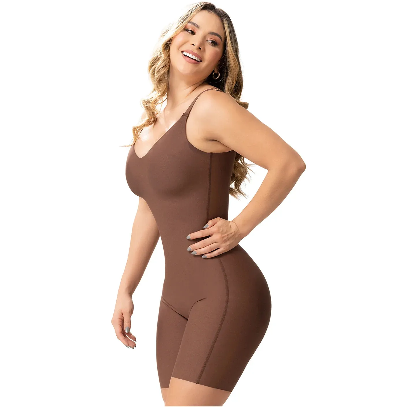 Sonryse SP44NC Butt Lifter Tummy Control Seamless Shapewear Jumpsuit