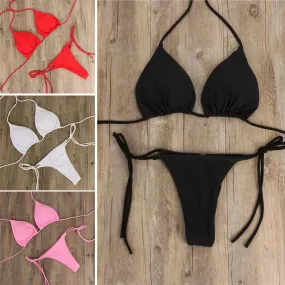 Summer Swimsuit Women Sexy Bikini Set Push-up Padded Bra Thong Two Pieces Swimwear Beachwear Bathing Suit female sexy swimsuits Summer Swimsuit Women Sexy Bikini Set Push-up Padded Bra Thong Two Pieces Swimwear Beachwear Bathing Suit female sexy swimsuits