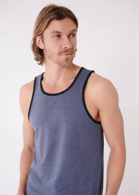 Summit Ringer Tank | Heather Blue Summit Ringer Tank | Heather Blue
