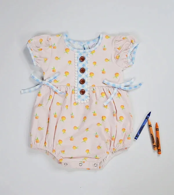 Swoon Baby Clothing Georgia Peach Petal Bubble