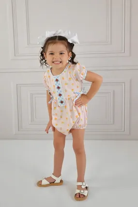 Swoon Baby Clothing Georgia Peach Petal Bubble Swoon Baby Clothing Georgia Peach Petal Bubble