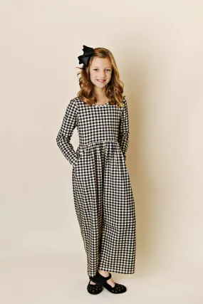 Swoon Baby Clothing Gingham Pocket Jumper Swoon Baby Clothing Gingham Pocket Jumper
