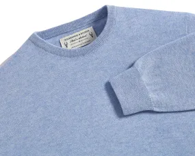 The Buckley Sweater: Heathered Windsor The Buckley Sweater: Heathered Windsor