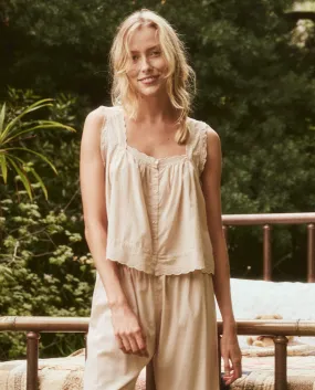 The Eyelet Tank. -- Soft Rosette The Eyelet Tank. -- Soft Rosette
