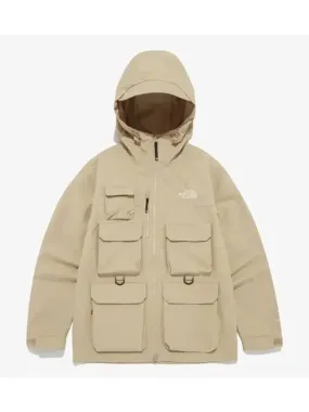 The North Face NJ2HQ56B Men s Storage Waterproof Jacket LIGHT BEIGE The North Face NJ2HQ56B Men s Storage Waterproof Jacket LIGHT BEIGE