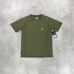 Trespass Albert T-shirt Khaki Green Trespass Albert T-shirt Khaki Green