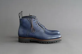 TwoOneSeven.Marine Derby Boots from Vegetable Tanned Bovine Leather TwoOneSeven.Marine Derby Boots from Vegetable Tanned Bovine Leather